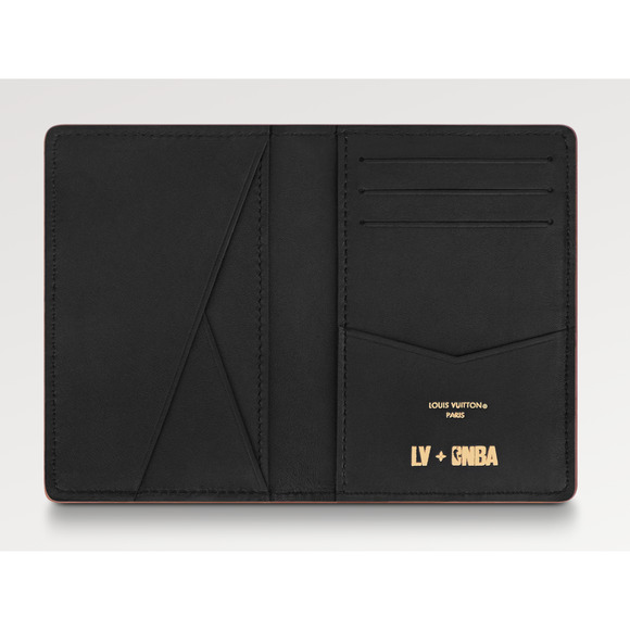 Louis Vuitton NBA Brown Basketball Leather Monogram Logo Pocket Organizer Wallet - Picture 9 of 11
